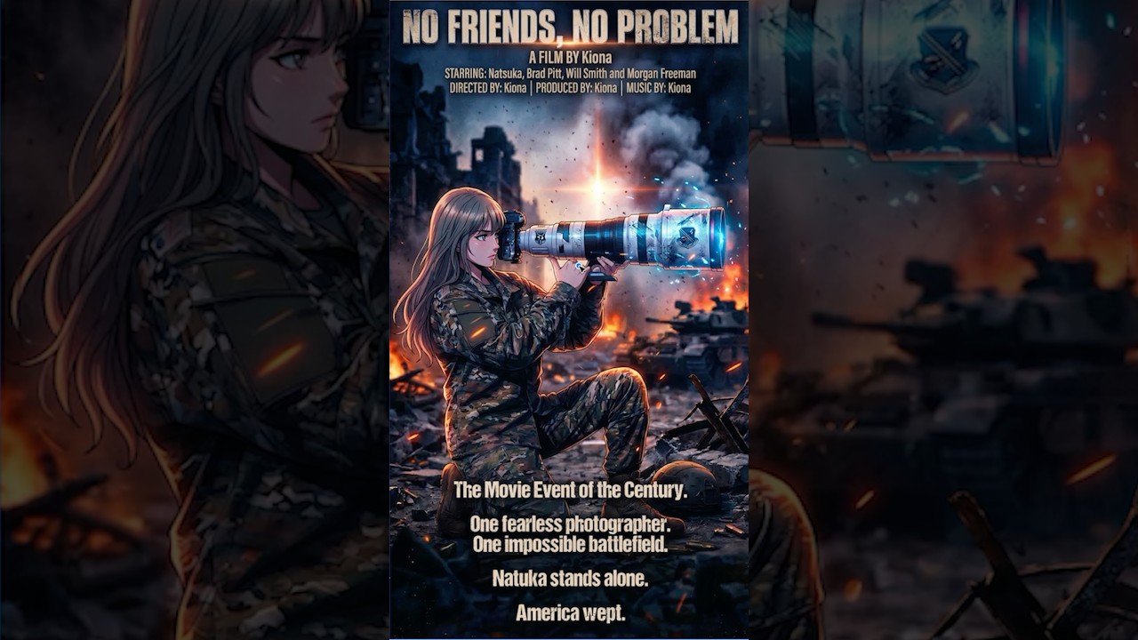 普通の写真をAIで映画ポスターに。@lovart_ai #Lovart #lovartai