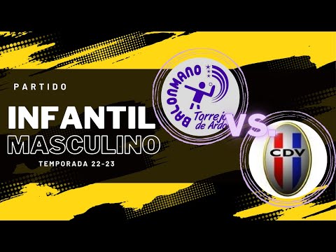 PARTIDO INFANTIL MASCULINO. TORREJÓN  vs VALLECAS. TEMPORADA 22-23  - 18/12/2022