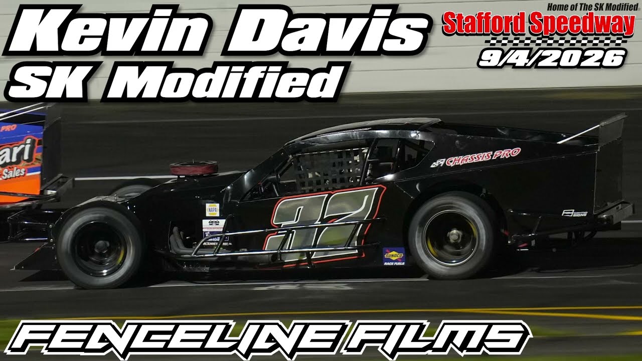 Kevin Davis SK Lite Modified at Stafford Speedway