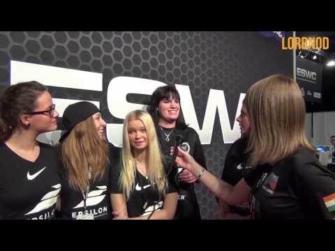 ESWC 2012 - CS:GO Women - Interview Team Epsilon