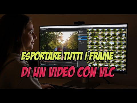 How to save all frames of a video as PNG or JPG with the free VLC player