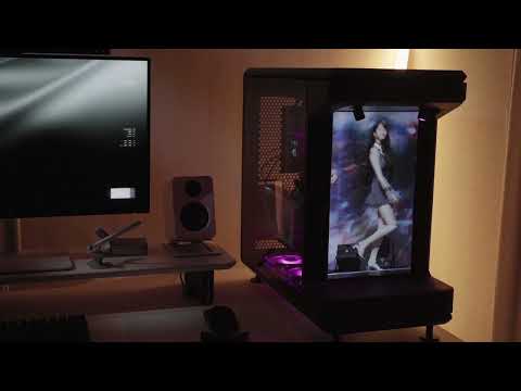 쿨러마스터 MasterFrame 360 스테이지 LCD [다나와 리포터]