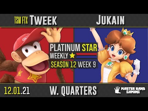 PSW S12:W9 - TSM FTX | Tweek (Diddy Kong) vs Jukain (Daisy) - W Quarterfinals