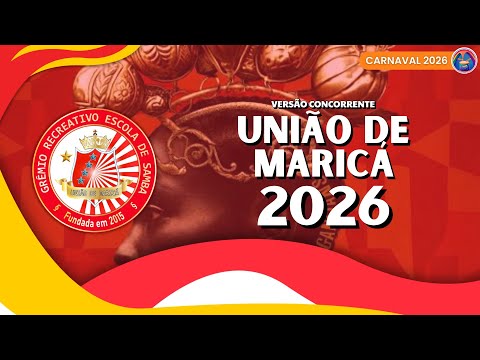 UNIÃO DE MARICÁ 2026 | SAMBA OFICIAL | COM LETRA SIMULTÂNEA