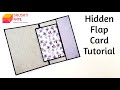 Hidden Flap Card Tutorial | Srushti Patil