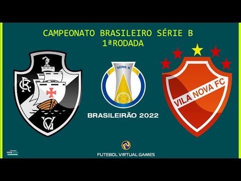 Campeonato Brasileiro Série B 2022: Vasco x Vila Nova | 1ª Rodada | Gameplay [PES21]