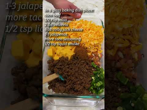 Quick and Easy Cheeseburger Dip Recipe