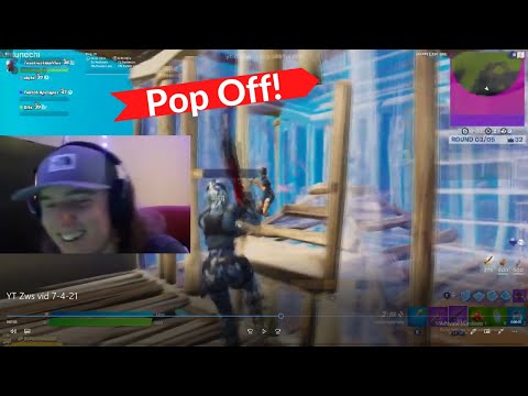 DOMINATING Creative 32 Player Zone Wars! (Endgame Practice)