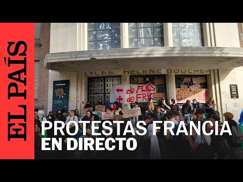 DIRECTO | Protestas estudiantiles en Estrasburgo, Francia | ELPAÍS