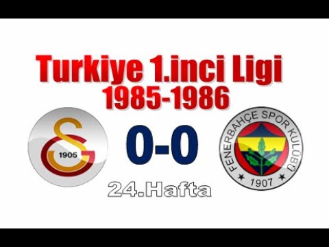 [1986.03.01] 1985-1986 24.Hafta G.Saray - F.Bahce 0-0