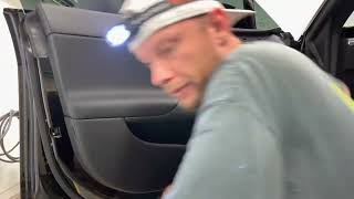 Tesla Model S Plaid Door Panel, Side Mirror and Door Trim Removal