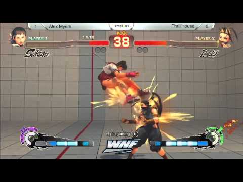 SSF4AE Alex Myers vs ThrillHouse - WNF 1.7