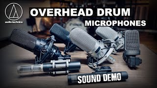 Video thumbnail for Audio-Technica drum overhead mic SOUND DEMO comparison by digitaldrumming