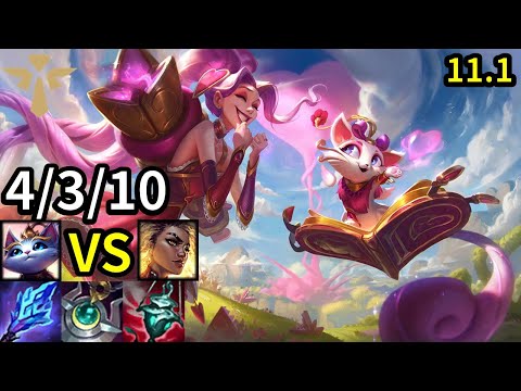 Yuumi Support vs Rell - EUW Master | Patch 11.1