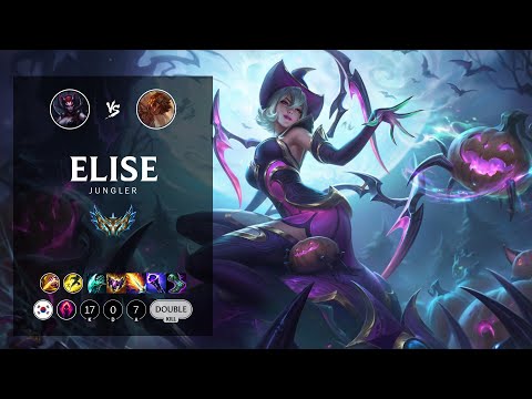 Elise Jungle vs Taliyah - KR Challenger Patch 12.10