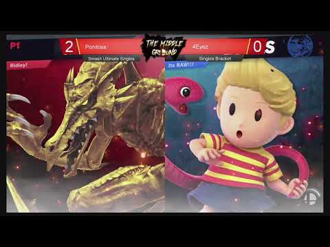 MG#24 SSBU Singles Ponitoss (Ridley) vs 4eyez95 (Falcon/Lucas)
