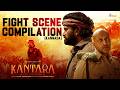 Kantara Fight Scene Compilation Kannada Rishab Shetty Kishore Hombale Films