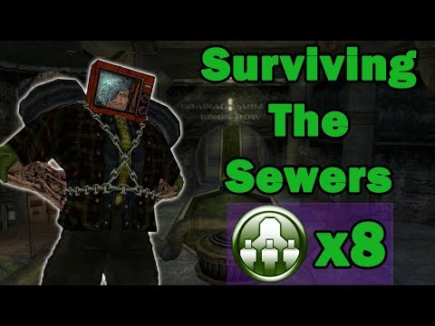 Sewer Run With 8 Masterminds | Surviving The Sewers