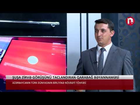 Aktual ekran: TDT Şuşa zirvəsi - 09.07.2024