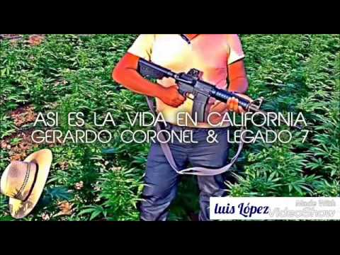 Legado7 ft.gerardo coronel-Asi es la vida en california (2017)