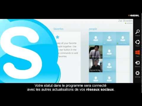 comment ouvrir skype avec windows 8