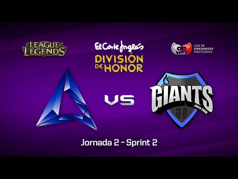 Atlantis eSports vs Giants Underdoges - #LoLHonor Jornada 2 Sprint 2, T.8