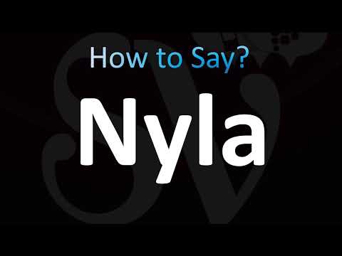 How to Pronounce Nyla (CORRECTLY!)