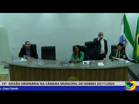 19º Sessão Ordinária 29/11/2024