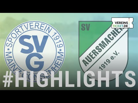 SV Gonsenheim - SV Auersmacher I Herren Oberliga Rheinland-Pfalz/Saar 17. Spieltag 2025