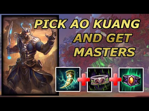 NO WONDER MASTERS PLAYERS PLAY THIS GOD - Masters Ranked 1v1 Duel - SMITE