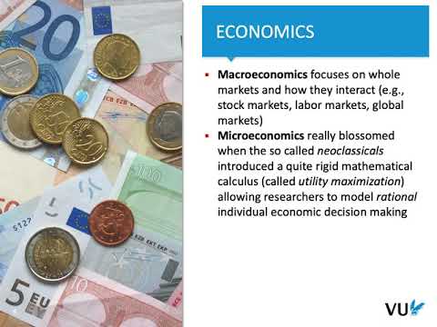 Consumer Behavior and Economic Decision Making Week 1: General information