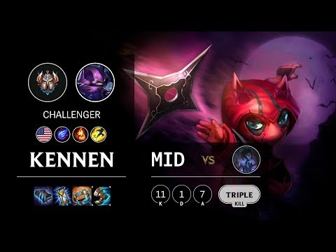 Kennen Mid vs Sylas - NA Challenger Patch 10.9