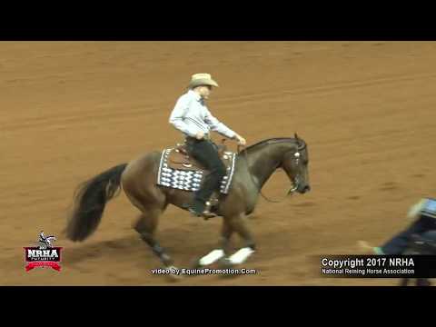 My Dream Gun ridden by Morey Fisk  - 2017 NRHA Futurity (Open Futurity, First Go)