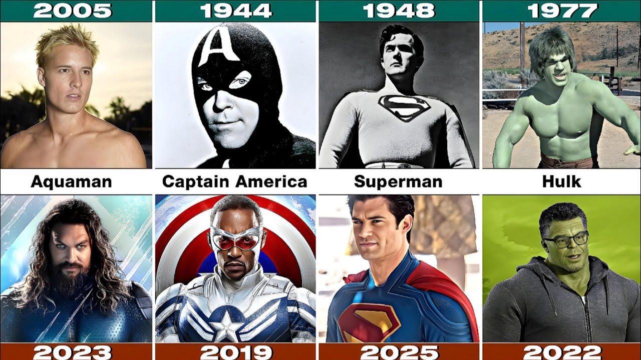 The Amazing Evolution of Superheroes: Past vs. Present