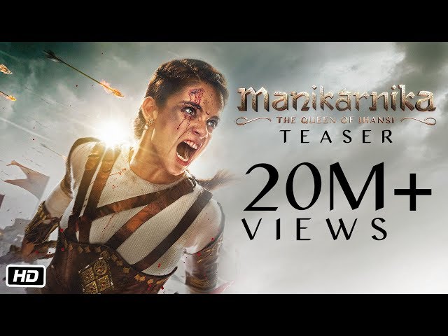 Manikarnika teaser out: Kangana Ranaut fights fiercely as Queen of Jhansi Manikarnika teaser out: Kangana Ranaut fights fiercely as Queen of Jhansi