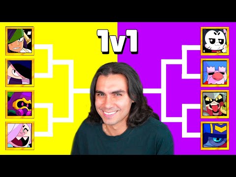 LEGENDARIES VS EPICS IN THE 1V1 OF BRAWL STARS