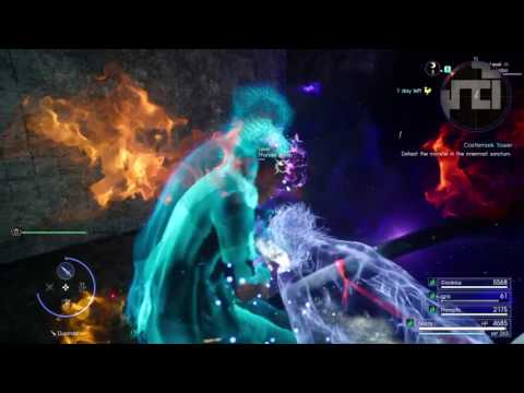 FINAL FANTASY XV Failing to get to and accidentally damaging the Jabberwock