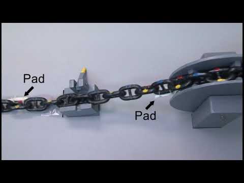 How to solve twisted chain cable