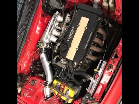 ALL MOTOR B17 CRX / SKUNK 2 ULTRA STREET INSTALL AND PULLS!