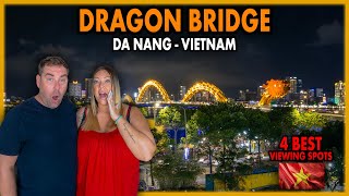 Da Nang's Famous DRAGON Bridge: 4 Best Viewing Spots + Street Food Adventure