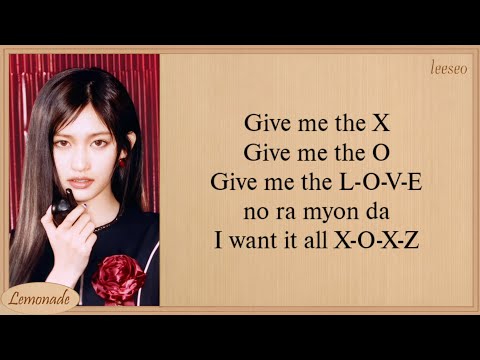 IVE XOXZ Easy Lyrics