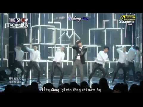 [Vietsub+Kara] 141104 Rewind Zhoumi ft EXO TAO