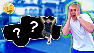 YOUTUBE, I BET YOU WONT BELIEVE WHAT CAR I BOUGHT HIM!! **emotional**