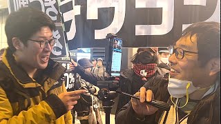 千葉県知事選挙・立花孝志を応援に来た討伐隊シロー VS選挙ウォッチャーちだい氏。