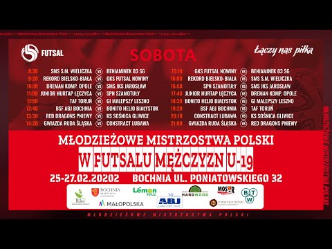 Młodzieżowe Mistrzostwa Polski U19 w futsalu mężczyzn 2 dzień