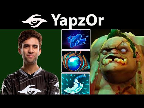 YapzOr - Pudge Hard Support Gameplay Patch 7.32d Full Game Secret.Yapzor #dota2gameplay #dota2