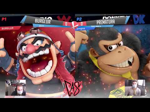 GAS 23 Burglur (Wario) VS Prematura (Donkey Kong) - Pools
