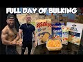 FULL DAY OF EATING | My 3,500 Kcal Bulking Diet | Natural Bodybuilding