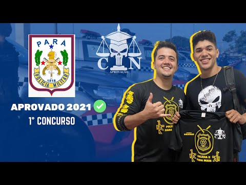 APROVADO DE PRIMEIRA NO CONCURSO DA POLÍCIA MILITAR DO PARÁ | PMPA - 2021