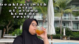 Download lagu SARAPAN DI AYANA KOMODO RESORT WAECICU BEACH mp3